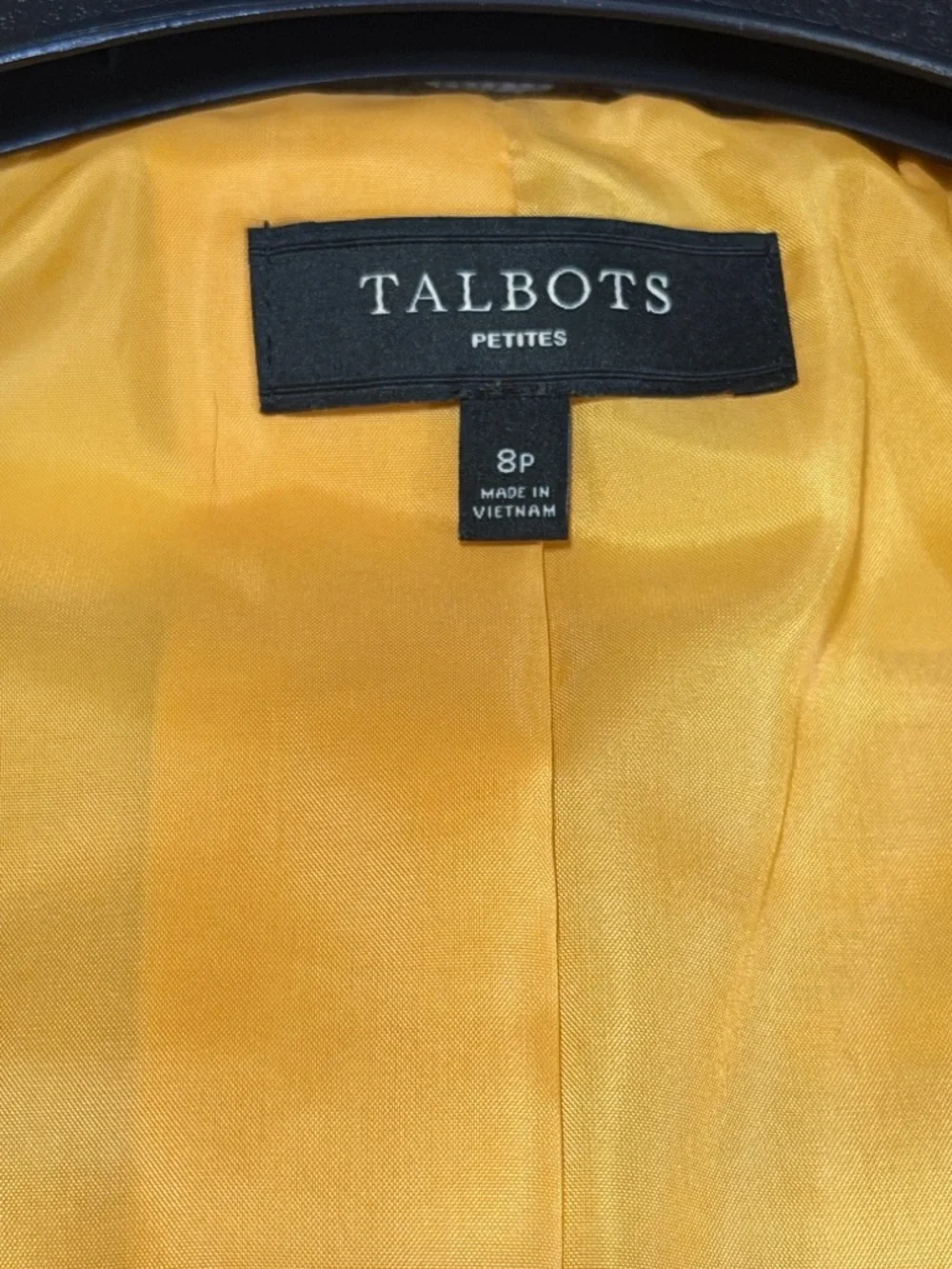 Talbots Double Breasted Blazer Jacket Size‎ 8P
